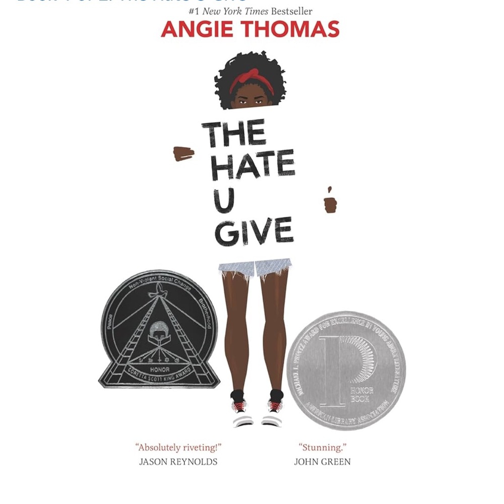 The Hate U Give Book by Angie Thomas